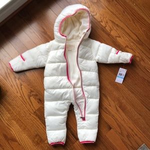 Michael kora baby girl pram snowsuit